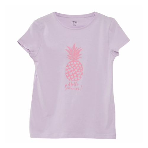 KIABI Purple Pineapple T-Shirt