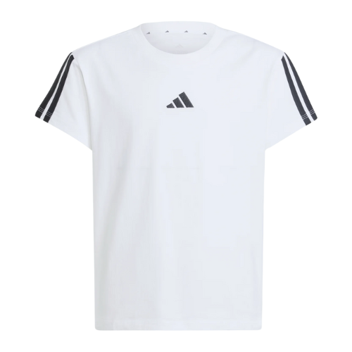 ADIDAS White Manika Corta Black Stripes T-Shirt