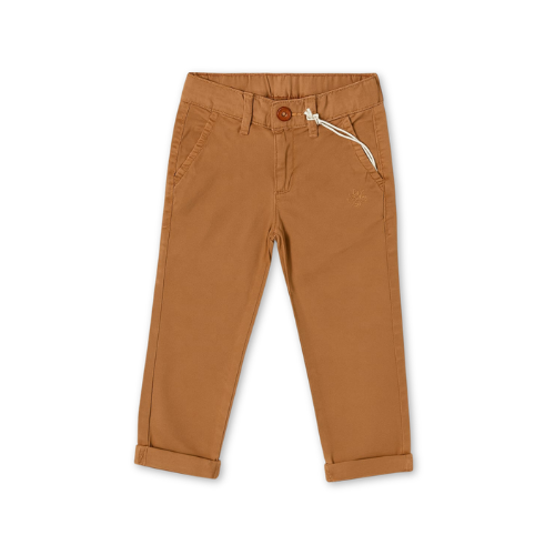 ENERGIERS Camel Cotton Chinos