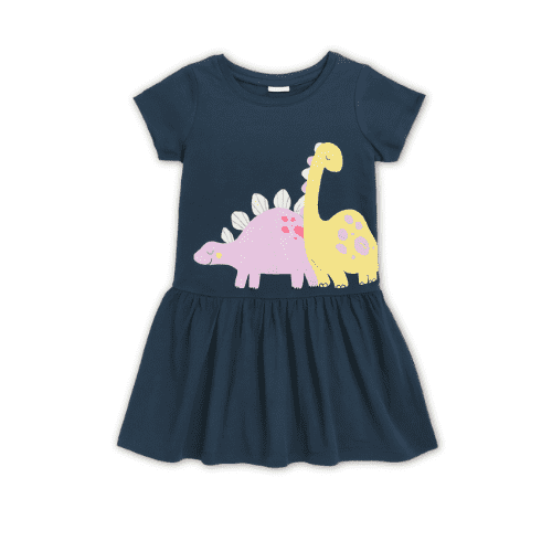 KID Dinosaur Cotton Dress
