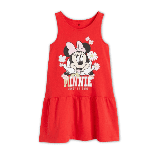 H&M Mickey Mouse Cotton Dress