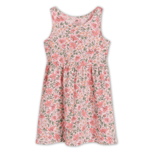 H&M Patterned Cotton Dress