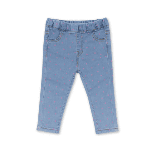 BABY Denim Dotted Jagging
